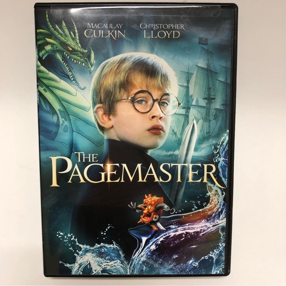 The Pagemaster DVD Macaulay Culkin & Christopher Lloyd